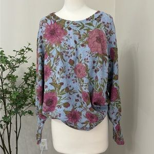 Lauren Conrad Floral Sweater